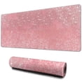 thumbnail image 1 of Golden 'Stay Positive' Mousepad - Large 3mm Non-Slip Base, Stitched Edges, Waterproof Desk Mat - Perfect Accessory for Work, Gaming or Home Office, 1 of 7