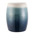 thumbnail image 2 of Safavieh Norel 19" Contemporary Gradient Ombre Weather-Resistant Ceramic Garden Stool, Blue, 2 of 3