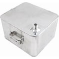 thumbnail image 4 of Selfmodifying Permeable Aluminum Bubbling Pot 2.5L Coolant Radiator Water Tank Overflow Expansion Tank Silver, 4 of 5