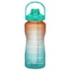 thumbnail image 1 of Botella de agua potable a prueba de fugas con marcador de tiempo motivacional, sin BPA, para fitness, gimnasio y deportes al aire libre, 1 of 5