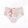 thumbnail image 3 of Kuromi And My Melody Girls' Breathable Underwear Comfort Panties Briefs, 3 of 7