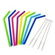 thumbnail image 1 of Tazas ecológicas Juego de pajitas reutilizables Pajita de silicona suave + Cepillo limpiador Suministros para fiestas de bodas de cumpleaños sidaley JJ18384-04, 1 of 5