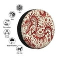 thumbnail image 5 of Bingfone Dragons1 Spare Tire Cover Weatherproof Universal Wheel Protectors For Rv Camper Travel Trailer Suv Truck-17 Inch, 5 of 9