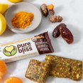 thumbnail image 3 of Organic Real Food Bars (Turmeric Lemon Orange) Grain Free - Paleo Friendly - Non-GMO, Gluten Free, Vegan, Nutrition Bars, Super Food Energy Bars, Ayurvedic & Adaptogen Herb Blend, Healthy Sn, 3 of 5
