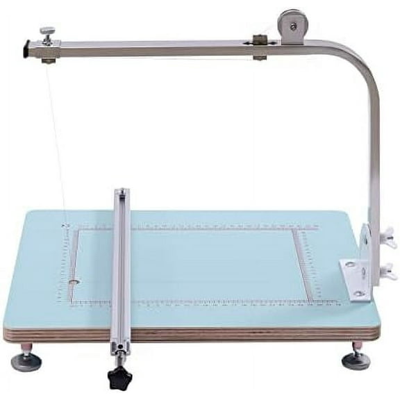 Hot Wire Foam Cutter Table Tabletop Hot Wire Foam Cutter Portable Lightweight Hot Wire Foam Cutting Machine Styrofoam Cutter Working Table Tool Sponge Styrofoam Cutting Machine for Foam Sponges
