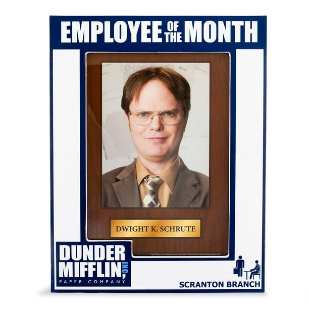 Marco de fotos plateado Buffalo The Office, 5 x 7 pulgadas