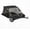 Black, variant on Senfot 42 Inch Regular Black Carbon Steel Tow Behind Lawn Sweeper with Detachable Leaf Bag Tractor Pull Yard Leaves Grass Pine Needle Garden Waste Cleaner