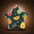 thumbnail image 3 of Star Shaped Energy Saving Night Light Living Room Night Light, Bedroom Night Light, Corridor Night Light, Study Night Light Lovely Smile Fruit Seamless, 3 of 6