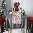 thumbnail image 1 of Agiferg Easter Bunny Eggs Creative Polyester Cotton Printed Table Flag Table Decoration, 1 of 5