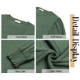 thumbnail image 4 of Fantaslook Blouses for Women Dressy Puff Sleeve Tunic Tops Casual Fall Shirts, 4 of 7