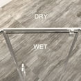 thumbnail image 6 of 34"x 72" Shower Doors, Semi-Frameless Hinged Clear Glass Shower Doors with Mounting Hardware and Single Handle, Modern Bypass Shower Enclosure Bathroom Doors in Chrome Finish, 6 of 7