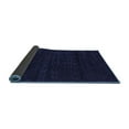 thumbnail image 2 of Ahgly Company Indoor Rectangle Abstract Blue Contemporary Area Rugs, 2' x 5', 2 of 4