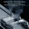thumbnail image 6 of DAWOT Glass Screen Protector for iPhone 13 Mini (5.4inch) 13 Pro (6.1inch) 13 Pro Max (6.7inch) Kingkong Series Corning HD Clear Eye Protection Glass Tempered Film 9H hardness Full Coverage, 6 of 7