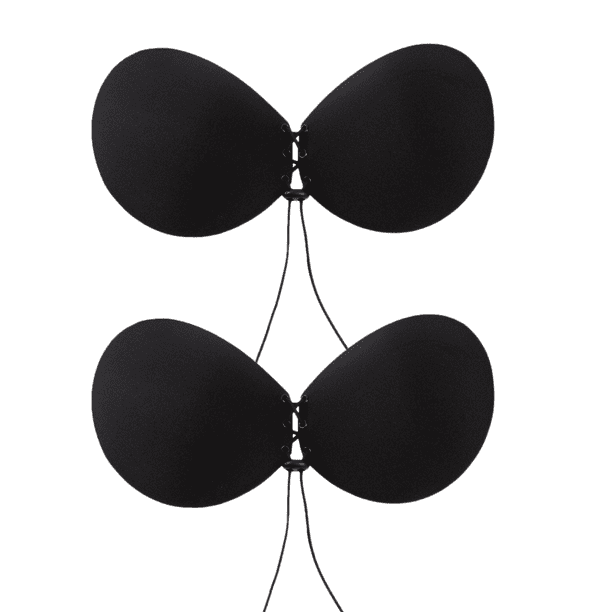 Invisible Bra Backless Strapless Bra Reusable Sticky Deep Plunge Silicone Push  Up No Show Adhesive Bras for Women 
