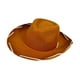 thumbnail image 1 of Sombrero de vaquero de ala plana para acampar y viajar. Marrón, 1 of 9