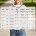 thumbnail image 4 of Kezqiaxn Teen Clothes for Boys Stand Collar Quarter Zip Sweatshirt Classic Waffle Pullover Tops Fall Fashion Size 3-14, 4 of 8