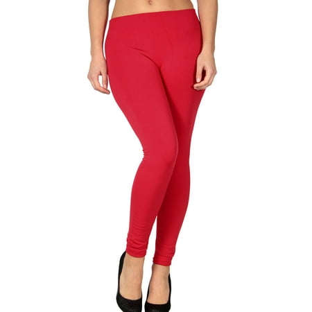 Women's Super Elastic & Slimming Fleece Lined Yoga Pants Fitted Cropped