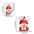 thumbnail image 3 of Pegatinas de San Valentín para ventanas y paredes - Encantadoras decoraciones con estampados, fácil de pegar y pegar, multicolor, 5,7x4,5 pulgadas, 3 of 6