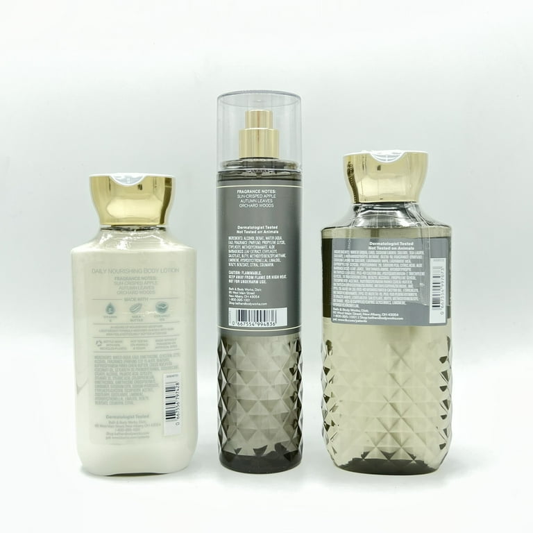 Bath & Body Works Sweater Weather 3-Piece Bundle: 8oz Body Lotion