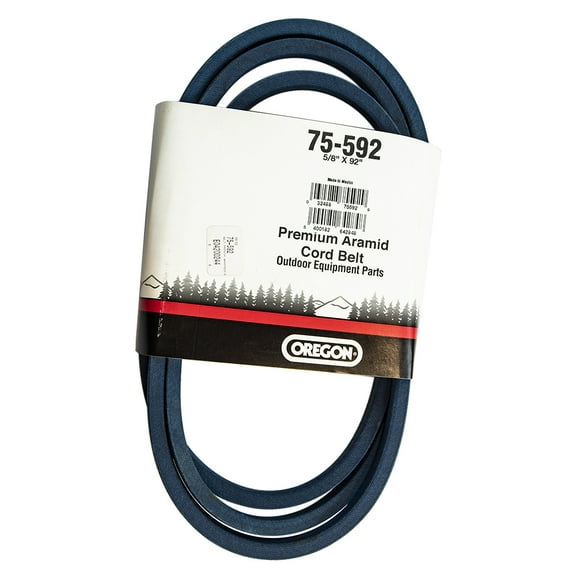 Oregon 75-592 92" Premium Wrapped Belt 5/8" Aramid Cord Dayco Laser PLP L592