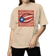 thumbnail image 2 of Boricua Football Pride Graphic Women's T-shirt, 2 of 3