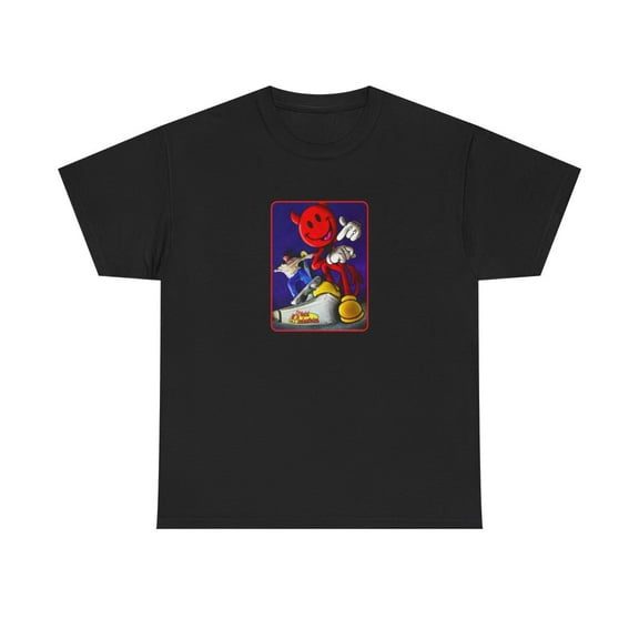 Devilman World Industries Tailgrind Enrique Lorenzo Classic Skate TShirt Print - Black / M