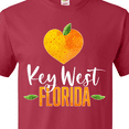 thumbnail image 4 of Inktastic Key West Florida Orange in Heart T-Shirt, 4 of 5