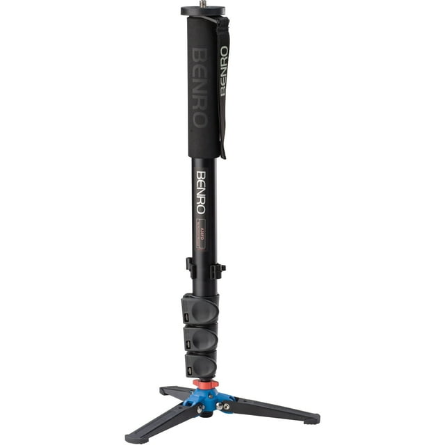 Benro Monopode à Clapet Série 3 en Aluminium avec Base Articulée de 3 Pieds (A38FD)