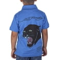thumbnail image 2 of Ed Hardy Little Boys' Panther Polo Shirt - Cobalt - 2/3, 2 of 2