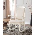 thumbnail image 1 of ACME Furniture 59388 Sharan Rocking Chair, Antique white, 1 of 3