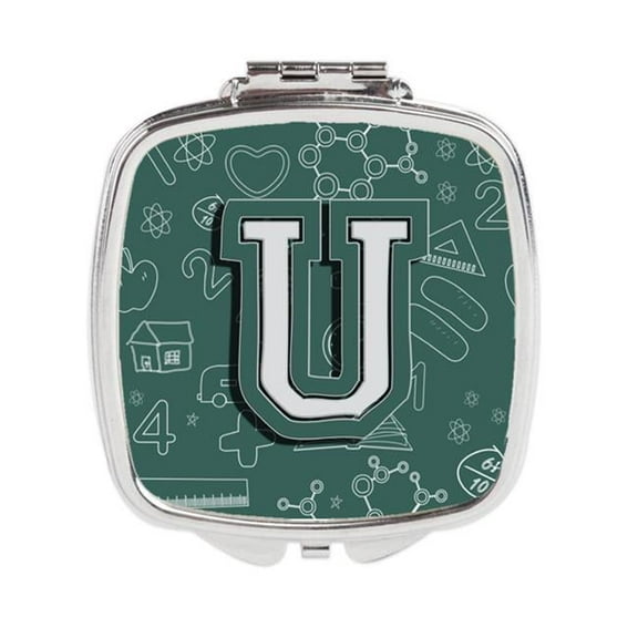 Letter U Back to School Initial Compact Mirror