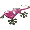 thumbnail image 1 of 1Pcs Gecko Iron Wall Decoration Lizard Sculptures 9.45X4.72X2.17in Multi Colored, 1 of 8