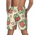 thumbnail image 4 of Gaeub Frog Hold Strawberry Mens Swim Trunks Stretch Beach Shorts Quick Dry for Men Swim Shorts Swimwear with Pockets- XX-Large, 4 of 9