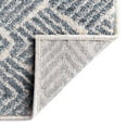 thumbnail image 6 of Unique Loom Eco Trellis Collection Area Rug - Osage (2' x 6' Runner Harbor Blue/Ivory), 6 of 6