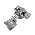 thumbnail image 2 of Berta 1 5/16 inch Overlay, 90 Degree Restricted Opening Angle Concealed Face Frame Cabinet Door Hinges (2 Pack), 2 of 6