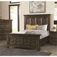 thumbnail image 2 of Pemberly Row Transitional Wood Queen Storage Panel Bed in Walnut, 2 of 14