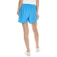 thumbnail image 3 of Stateside womens  Structured Poplin Boxer Short, m, Blue, 3 of 4