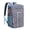 Sky-blue-4, variant on Boho Chic Mandala Pattern Cooler Backpack, Leakproof Waterproof Insulated Lunch Bag, Paisley Floral Design for Artistic Outdoor Adventures