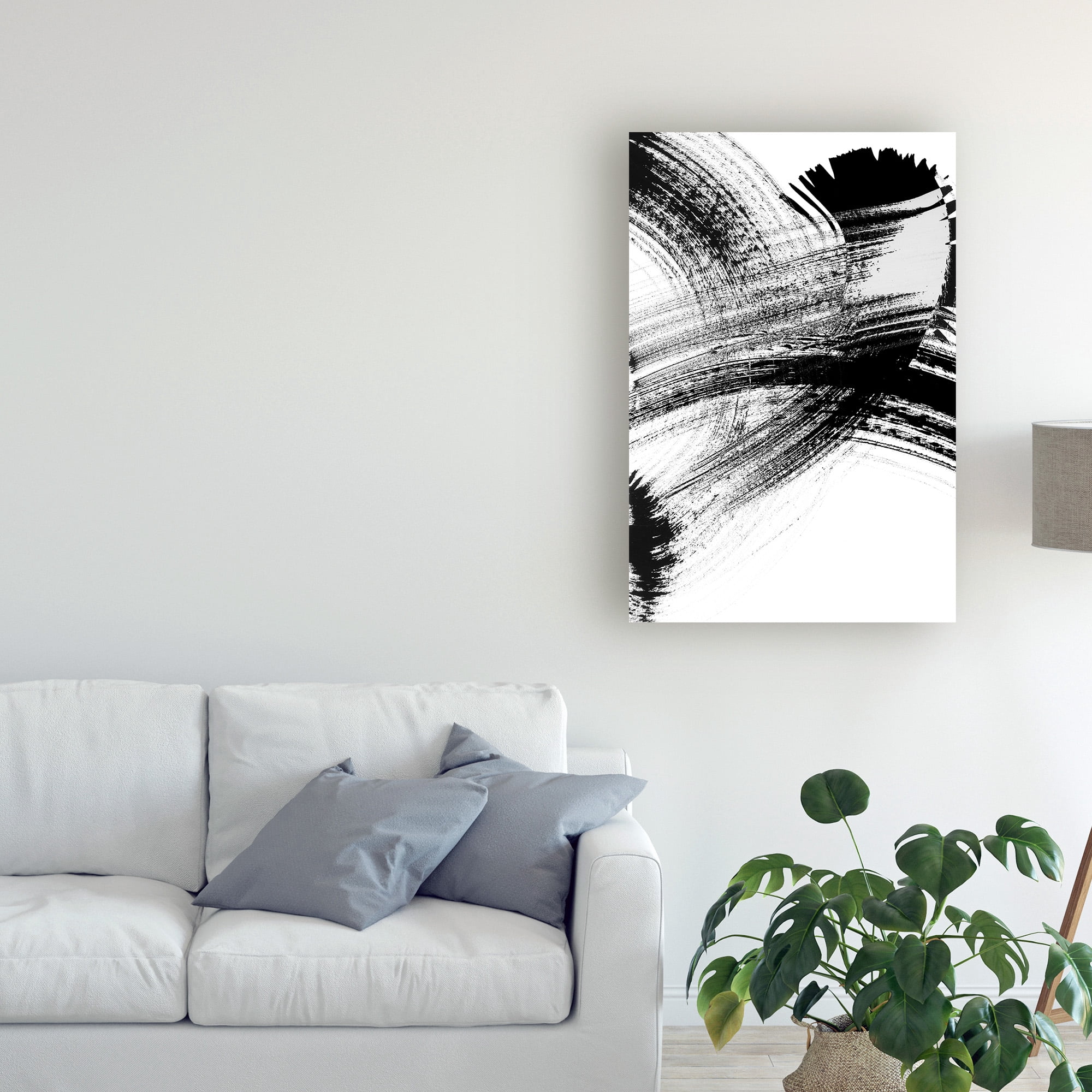 Trademark Fine Art 'Your Move on White V' Canvas Art by Sharon Chandler