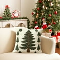 thumbnail image 5 of Elainilye Christmas Pillow Covers 18x18 Inches Decorative Pillow Cases with Hidden Zipper for Home Holiday Decor, 5 of 6