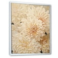 thumbnail image 2 of Designart "Muted Colors Adorning A Minimalist Painting Of Mums II" Mums Floater Framed Wall Art Prints, 2 of 5