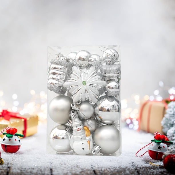 Adornos de Bolas de Navidad Soledad Juego de adornos navideños 115 x 6 x 175 cm