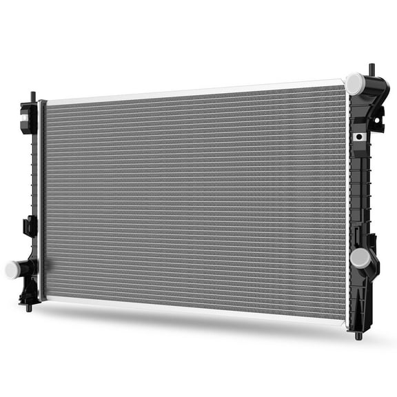 RVNI Radiator Complete Radiator for Ford Flex Edge Taurus Lincoln MKS MKT MKX Mercury Sable 3.5L 3.7L V6