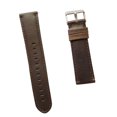 thumbnail image 1 of Correa de reloj 22 mm Correa De Reloj De Cuero Genuino Para Hombre, Hebilla De Acero Inoxidable, Café café Magideal Correa de reloj 22 mm, 1 of 6