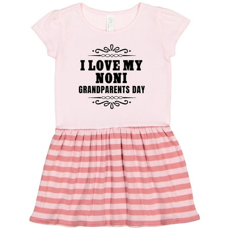 

Inktastic Grandparents Day I Love My Noni Gift Toddler Girl Dress