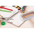 thumbnail image 4 of Transparent Pen Case Pvc Zipper Pen Case Large Capacity Cosmetic Bag 2 Pieces, 4 of 5