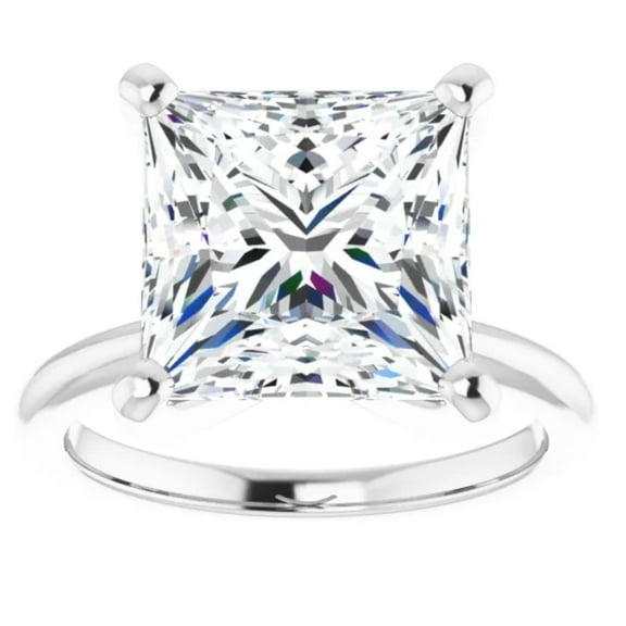 2 Carat Princess Lab Grown Diamond Engagement Ring Solitaire 14k Gold