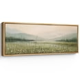 thumbnail image 4 of IDEA4WALL Extra Large Framed Canvas Print Wall Art Tranquil Lake Serene Landscape Fine Art Nature Wilderness Scenery Wall Decor Oversized Artwork Relax/Calm for Room - 60"x20", 4 of 5