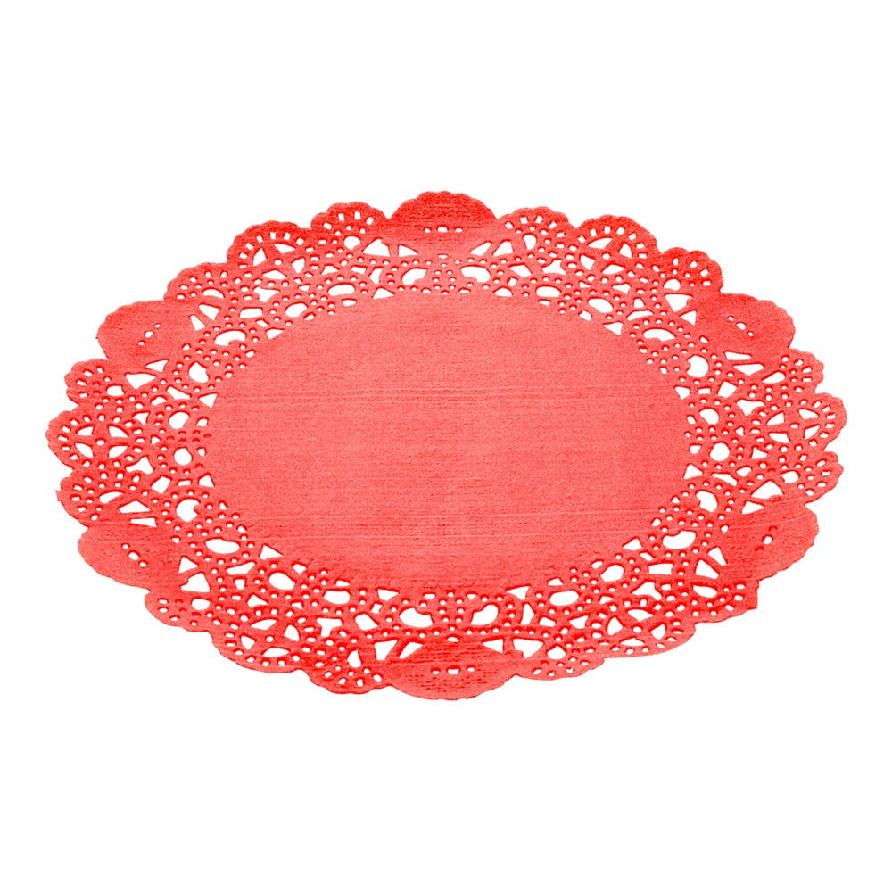 Small Red Paper Heart Doilies - Set of 100 at Lakeshore Learning