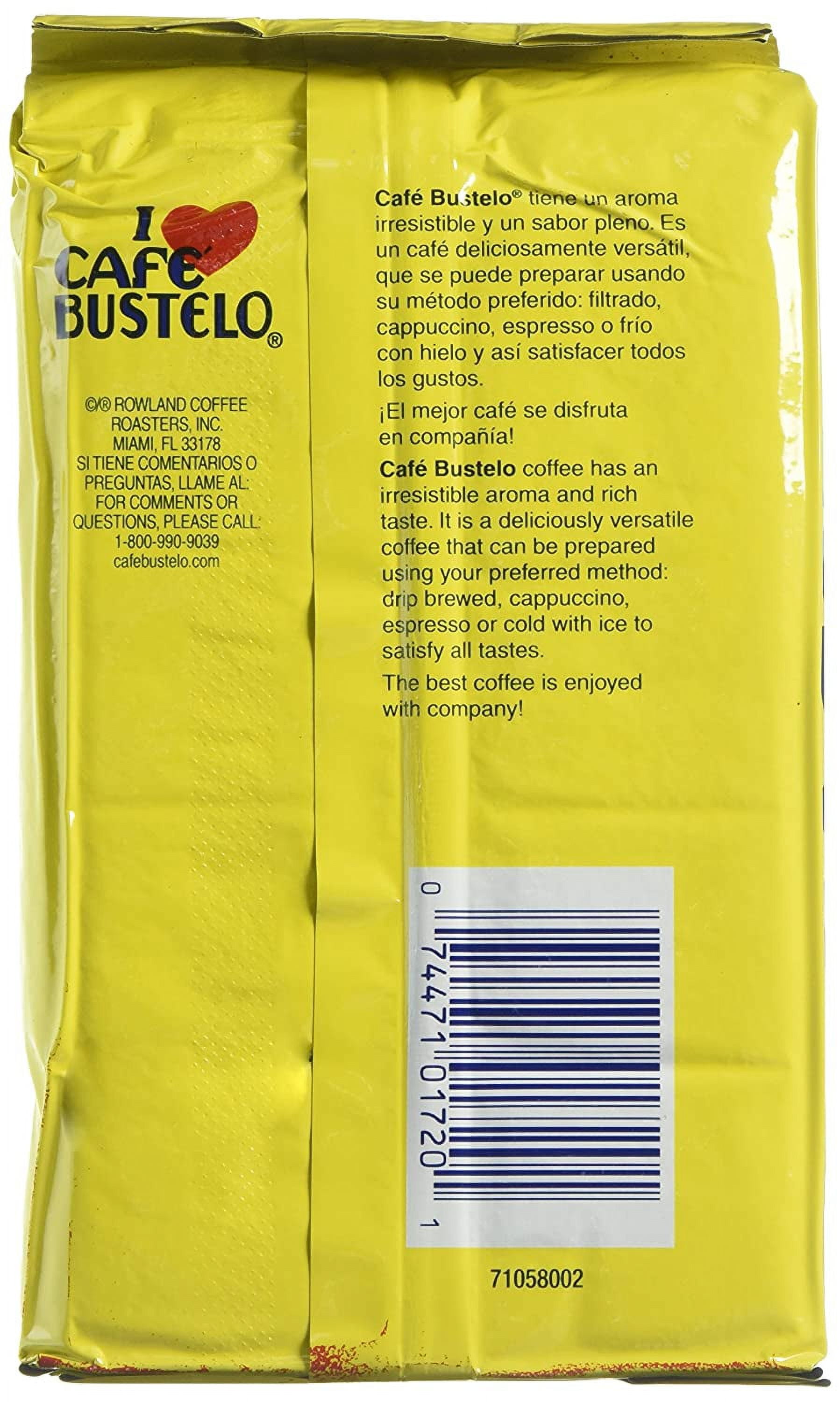 Cafe Bustelo Ground Coffee 10 Oz (4 Pack)